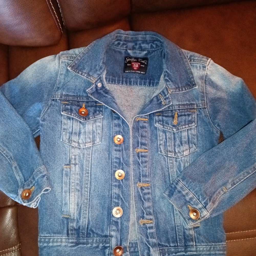 Jean Jacket size 18 months, Sovereign Code